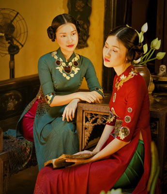 Áo dài Việt ra mắt tại Tuần lễ Thời trang cao cấp New York - Ảnh 1.