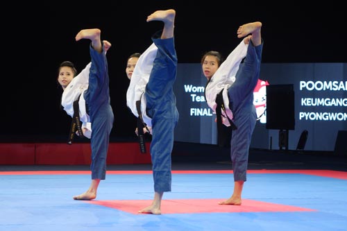 Các bài quyền của đội tuyển taekwondo Việt Nam sẽ đến gần và thường xuyên hơn với võ sinh nhờ kênh trực tuyến