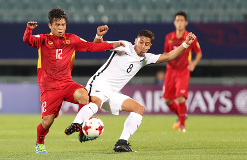 U20 Việt Nam dành sức đấu Honduras - Ảnh 1.