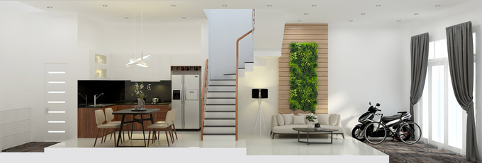 Xây nhà 2,5 tầng ở Sài Gòn với 640 triệu đồng - Ảnh 2.
