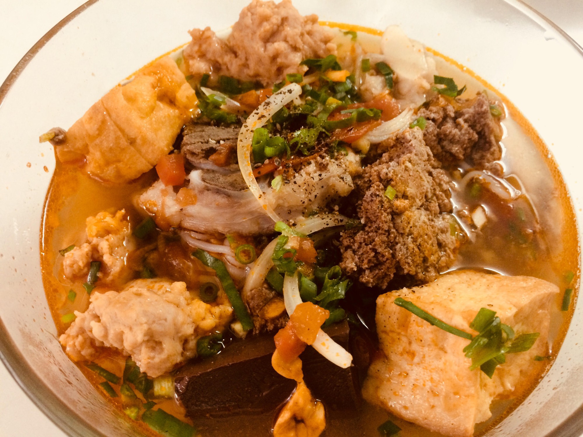 Bún riêu cua ấm áp cho buổi sáng chớm đông