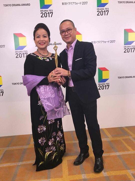 NSƯT Minh Trang xúc động nhận giải tại Liên hoan phim truyền hình quốc tế Tokyo 2017 - Ảnh 4.