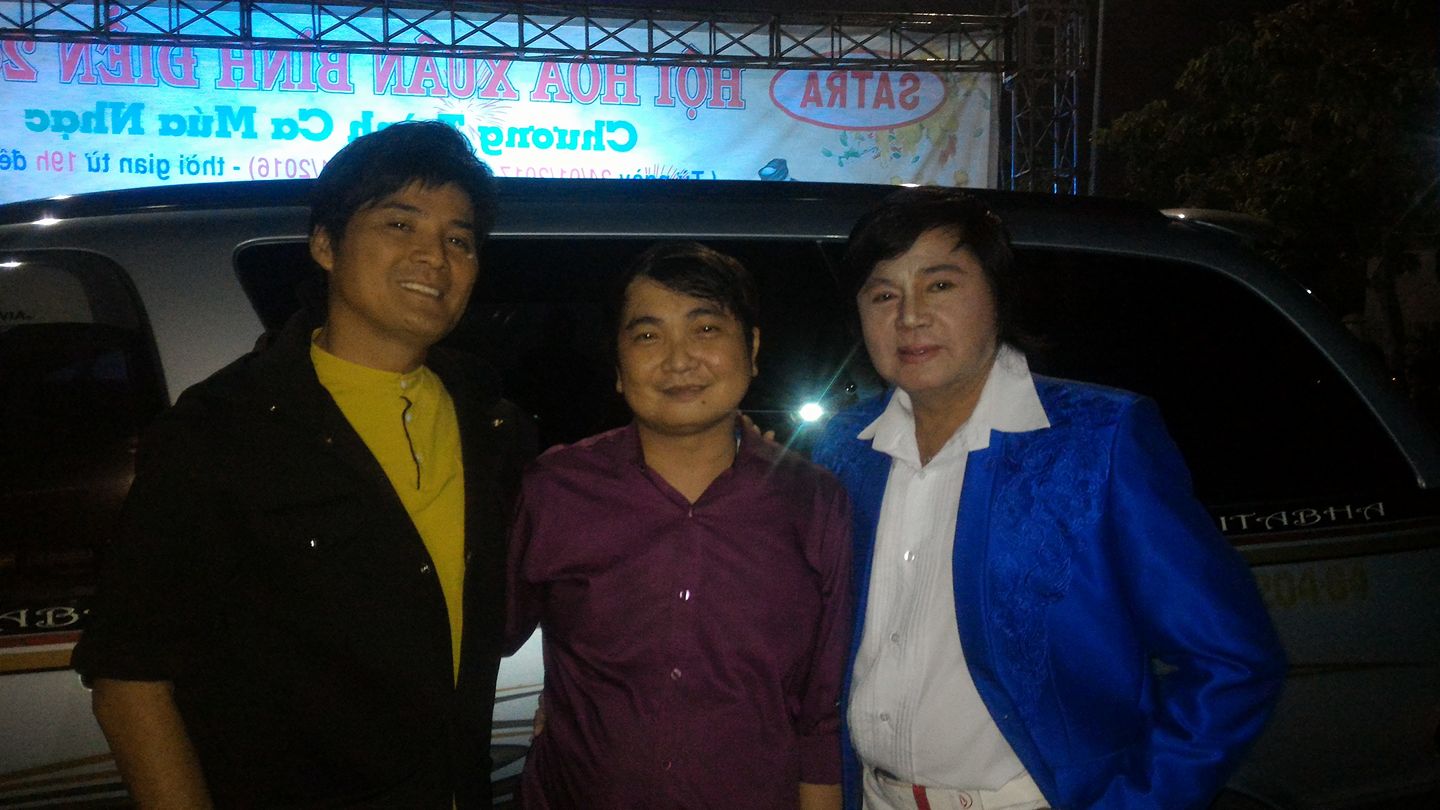 Ca sĩ Nhật Linh gặp lại ca sĩ Chế Thanh v&agrave; NS Ch&acirc;u Thanh