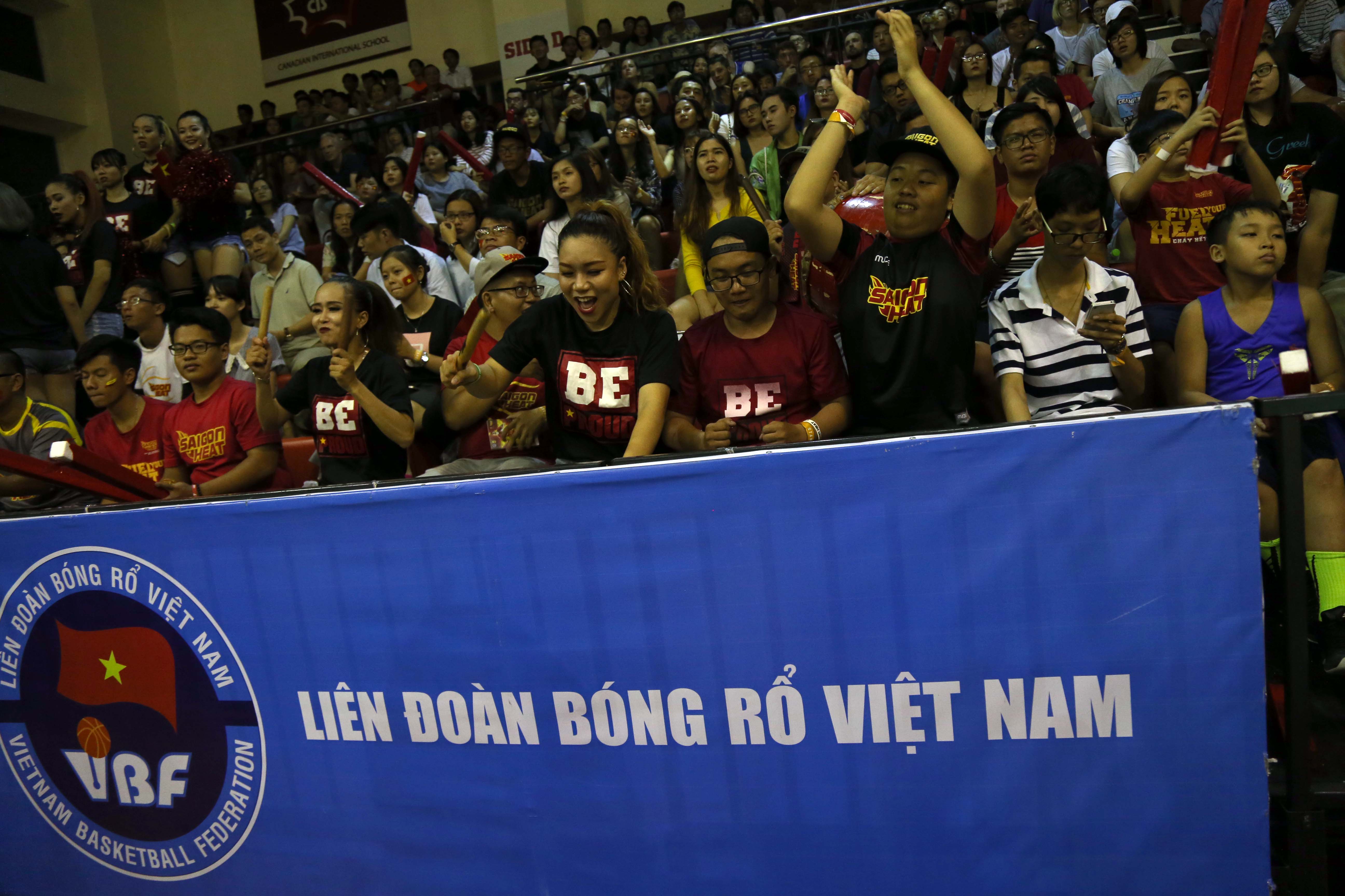 Saigon Heat xếp hạng ba toàn mùa giải ABL 20162017  Báo Người lao động