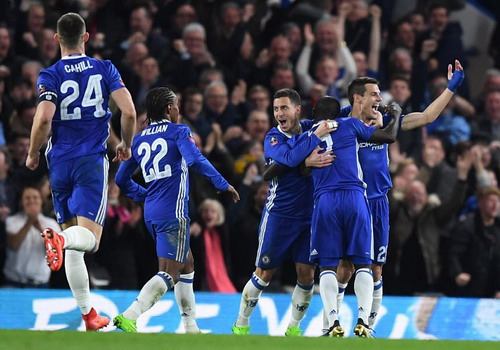 Niềm vui chiến thắng của Chelsea