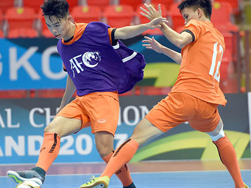 U20 futsal Việt Nam ra quân ở giải châu Á - Ảnh 1.