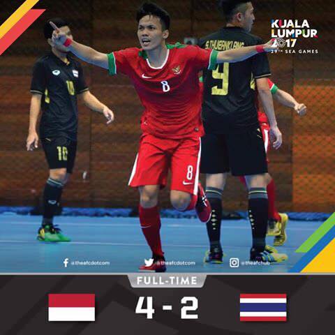 Futsal Indonesia hạ Thái Lan, Việt Nam còn cơ hội vô địch - Ảnh 1.
