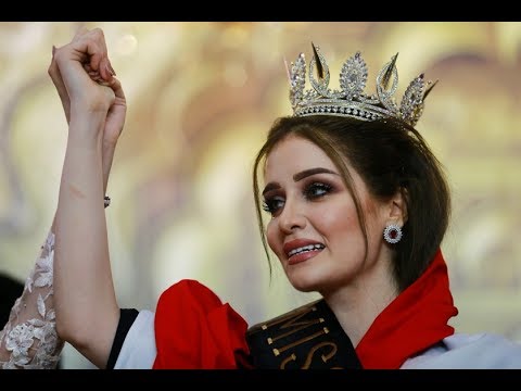 Tân Hoa hậu Iraq mất vương miện vì từng kết hôn - Ảnh 1.