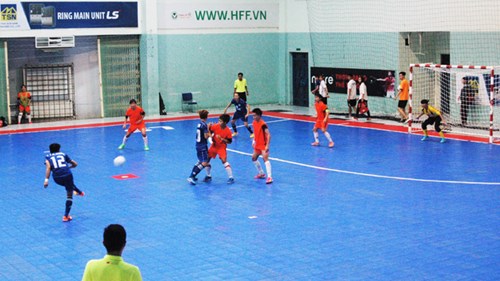 
Một giải futsal nữ tại TP HCM Ảnh mang tính minh họa
