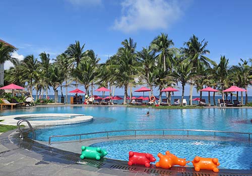 Một góc khu resort ở Phú Quốc - Việt Nam Ảnh: Vũ Phương