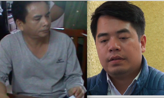 Đối tượng Bùi Hiếu Võ (trái) và Phan Kim Khánh (phải) - Ảnh: Cơ quan điều tra cung cấp