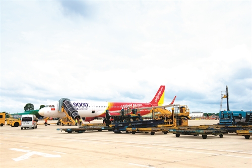 Vietjet Air có thêm đối thủ hàng không giá rẻ trên đường bay nội địa. Ảnh: vemaybayonline.net.vn