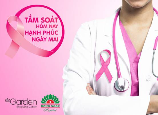 TTTM The Garden tặng gói tầm soát ung thư vú cho phụ nữ - Ảnh 1.