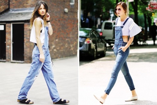 Quần yếm jeans giúp bạn trẻ trung