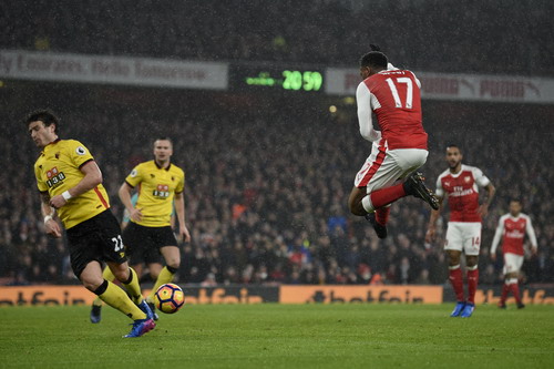 Alex Iwobi gỡ bàn danh dự cho Arsenal