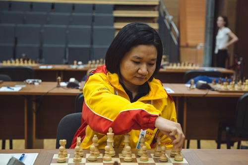 Cờ vua nữ Việt Nam thắng trận thứ nhì ở giải thế giới - Ảnh 1.
