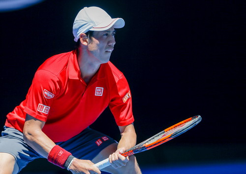 Kei Nishikori khá vất vả để giành chiến thắng trước Andrei Kuznetsov