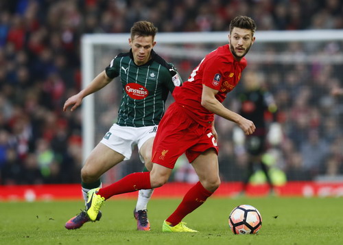 Adam Lallana cũng không giúp Liverpool tìm được chiến thắng