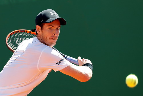 Andy Murray dừng bước ở vòng ba Monte Carlo Masters