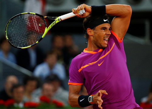 Hạ Goffin, Nadal hẹn Djokovic ở bán kết Madrid Open - Ảnh 3.