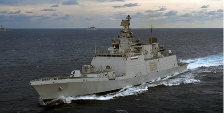 Tàu Hải quân Ấn Độ thăm thành phố Hải Phòng - Ảnh 1.