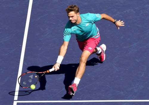 Wawrinka giành được một break nhưng vẫn thua chung cuộc