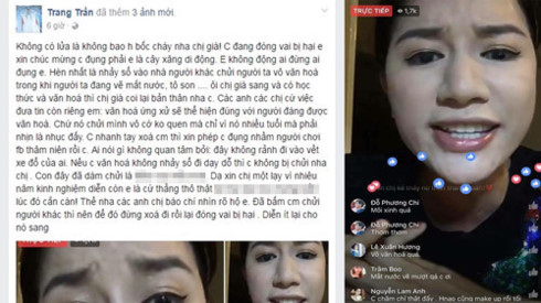 Bị lăng mạ trên Facebook, nghệ sĩ Xuân Hương nhờ công an can thiệp - Ảnh 2.