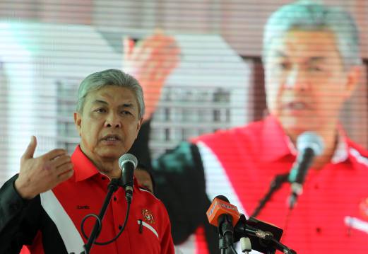 
Phó Thủ tướng Malaysia Ahmad Zahid Hamidi. Ảnh: New Straits Times
