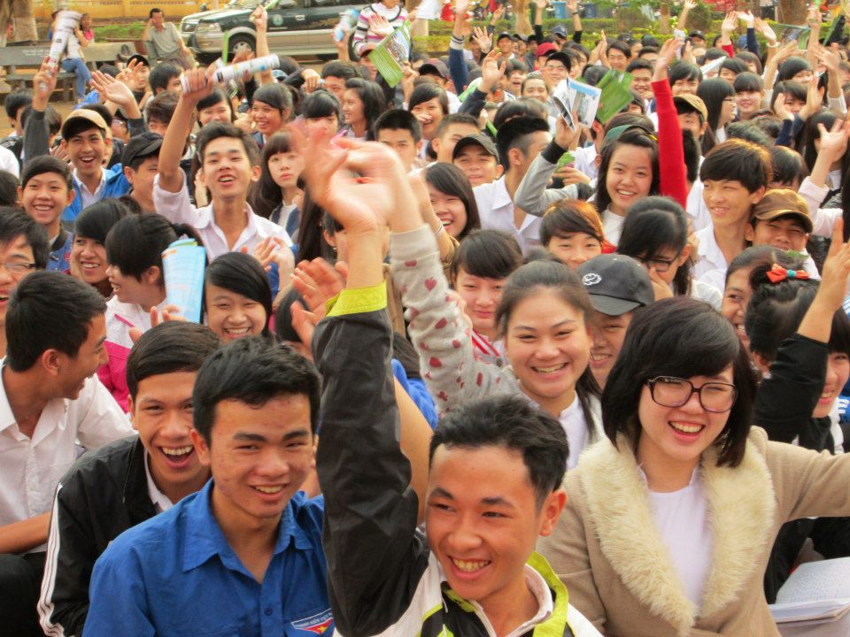 Đưa nơi giảng dạy đến thí sinh 2018: hào hứng trước giờ bắt đầu khai mạc - Ảnh 1. Đưa địa chỉ đào tạo đến thí sinh 2018: phấn khởi trước giờ bắt đầu khai mạc - Ảnh 1.