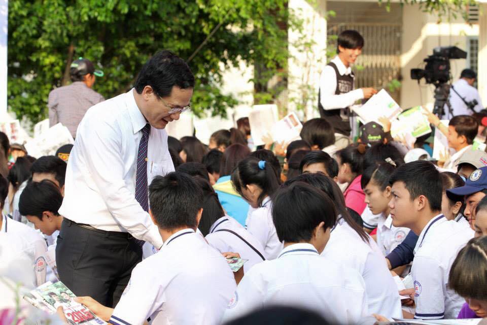 Đưa địa chỉ đào tạo đến sĩ tử 2018: phấn khởi trước giờ mở màn - Ảnh 4. Đưa nơi học tập đến thí sinh 2018: hào hứng trước giờ khai mạc - Ảnh 4.