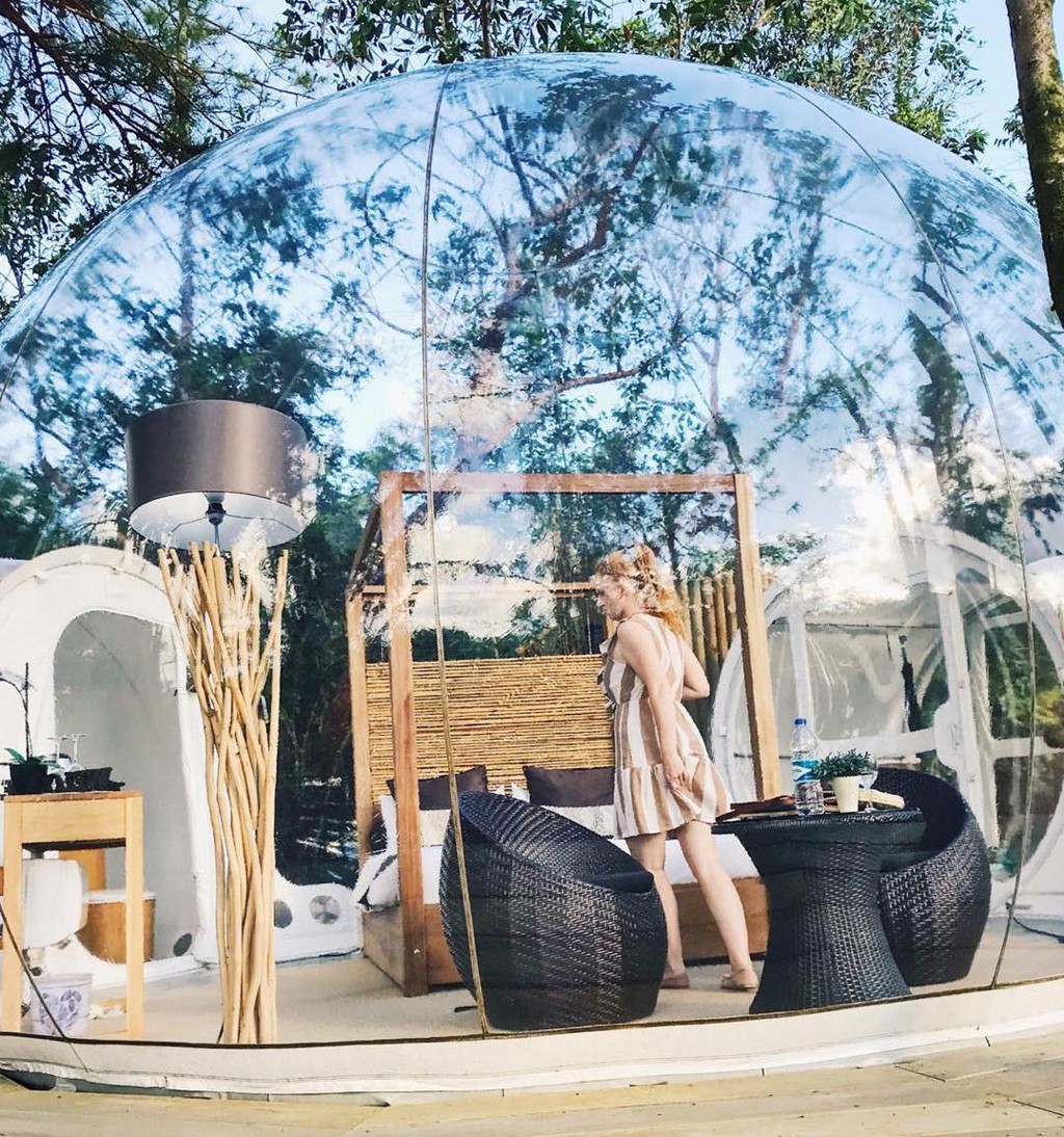 8 khách sạn bong bóng thu hút người yêu du lịch