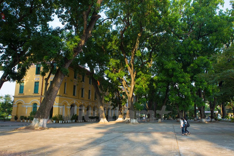 Ngôi trường đẹp nhất thành phố hà nội bước vào tuổi 110 - Ảnh 3. Ngôi trường bắt mắt nhất tp hà nội bước vào tuổi 110 - Ảnh 3.