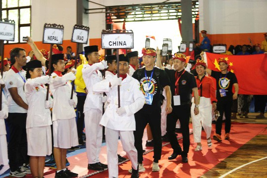 Lần đầu tiên võ sĩ Nhật và Trung Quốc dự giải vovinam châu Á - Ảnh 4.