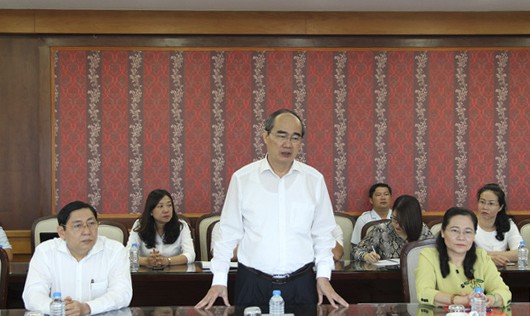 Bí thư Thành ủy Nguyễn Thiện Nhân: Năm 2019, giải quyết dứt điểm vấn đề Thủ Thiêm - Ảnh 1.