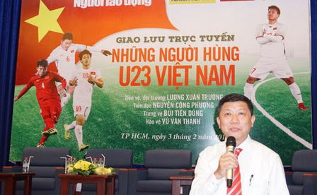 Giao lưu U23 Việt Nam: Xuân Trường bị CĐV đặt câu hỏi khó - Ảnh 8.
