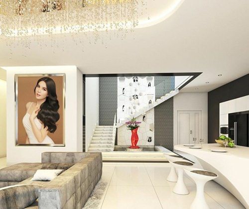 Khám phá vẻ đẹp căn nhà triệu đô của người mẫu Ngọc Trinh - Ảnh 3.