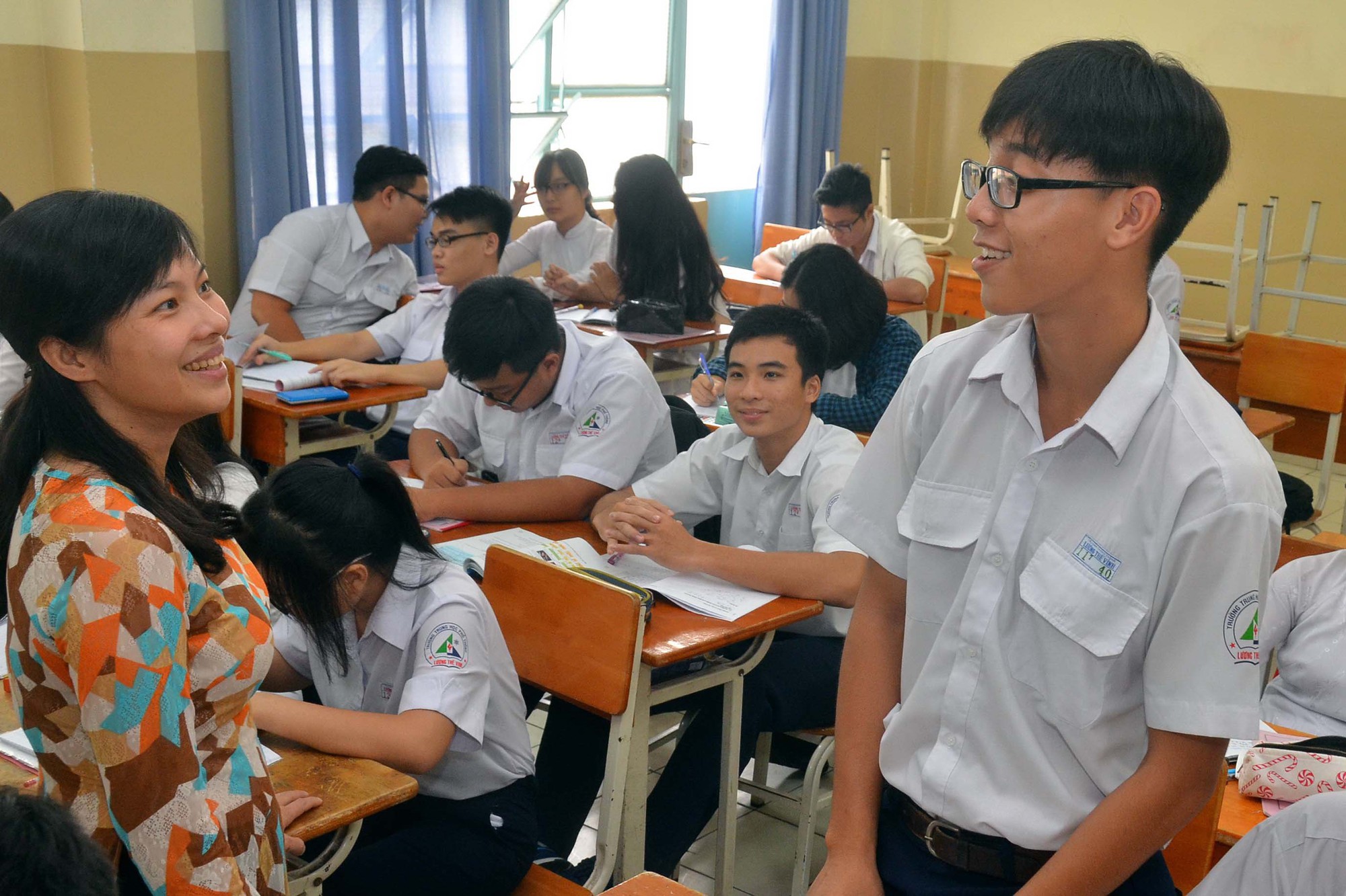 Không yêu trò, đừng làm nhà giáo - Ảnh 1. Không yêu trò, đừng làm nhà giáo - Ảnh 1.