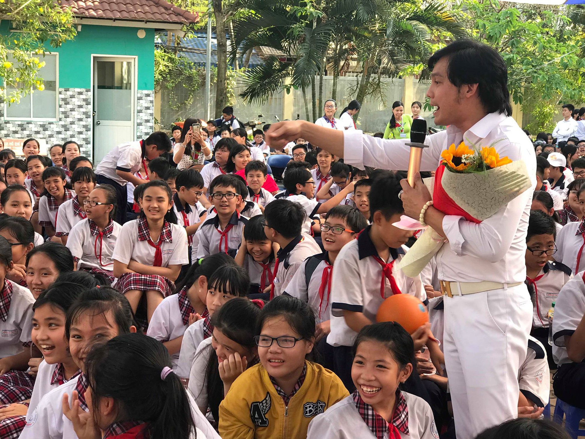 NSƯT Kim Tiểu Long đưa vọng cổ vào học đường - Ảnh 3.