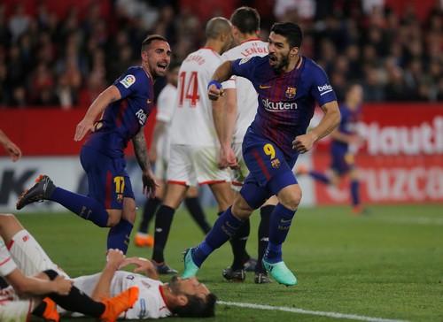 Siêu nhân Messi cứu thua phút 89, Barcelona thoát hiểm ở Sevilla - Ảnh 5.