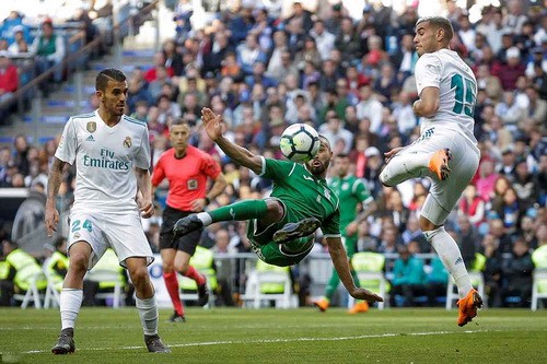 Tung đội hình hai, Real Madrid thắng khó Leganes nhờ trọng tài - Ảnh 2.