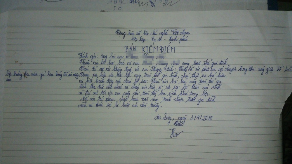 Cô giáo phạt học trò uống nước giẻ lau bảng là con phó Phòng Giáo dục huyện - Ảnh 1. Cô giáo phạt học trò uống nước giẻ lau bảng là con phó Phòng Giáo dục huyện - Ảnh 1.