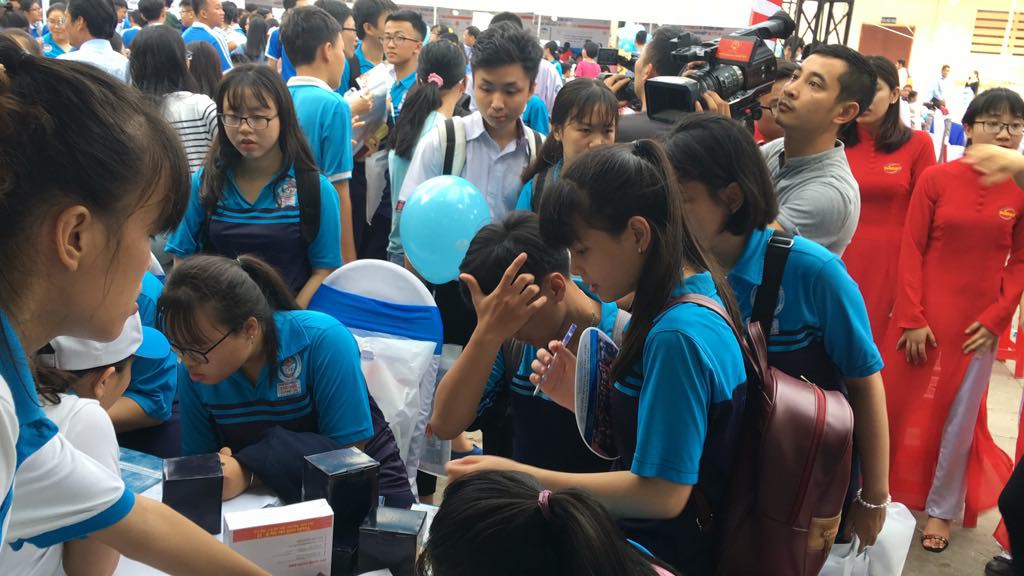 TP HCM: mở màn ngày hội giáo dục nghề nghiệp - Ảnh 3. TP HCM: mở màn ngày hội giáo dục nghề nghiệp - Ảnh 3.