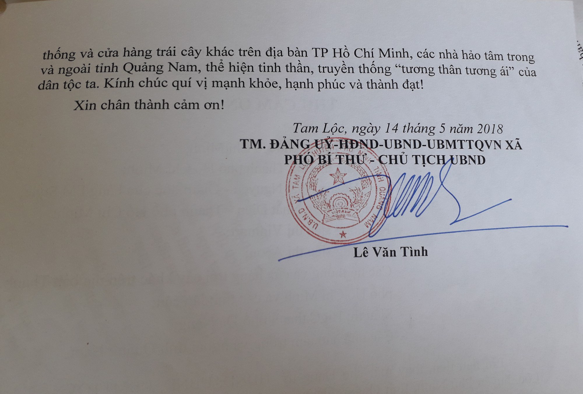 Xã gửi thư cảm ơn vì đã giải cứu hơn 600 tấn dưa hấu - Ảnh 2. Xã gửi thư cảm ơn vì đã giải cứu hơn 600 tấn dưa hấu - Ảnh 2.