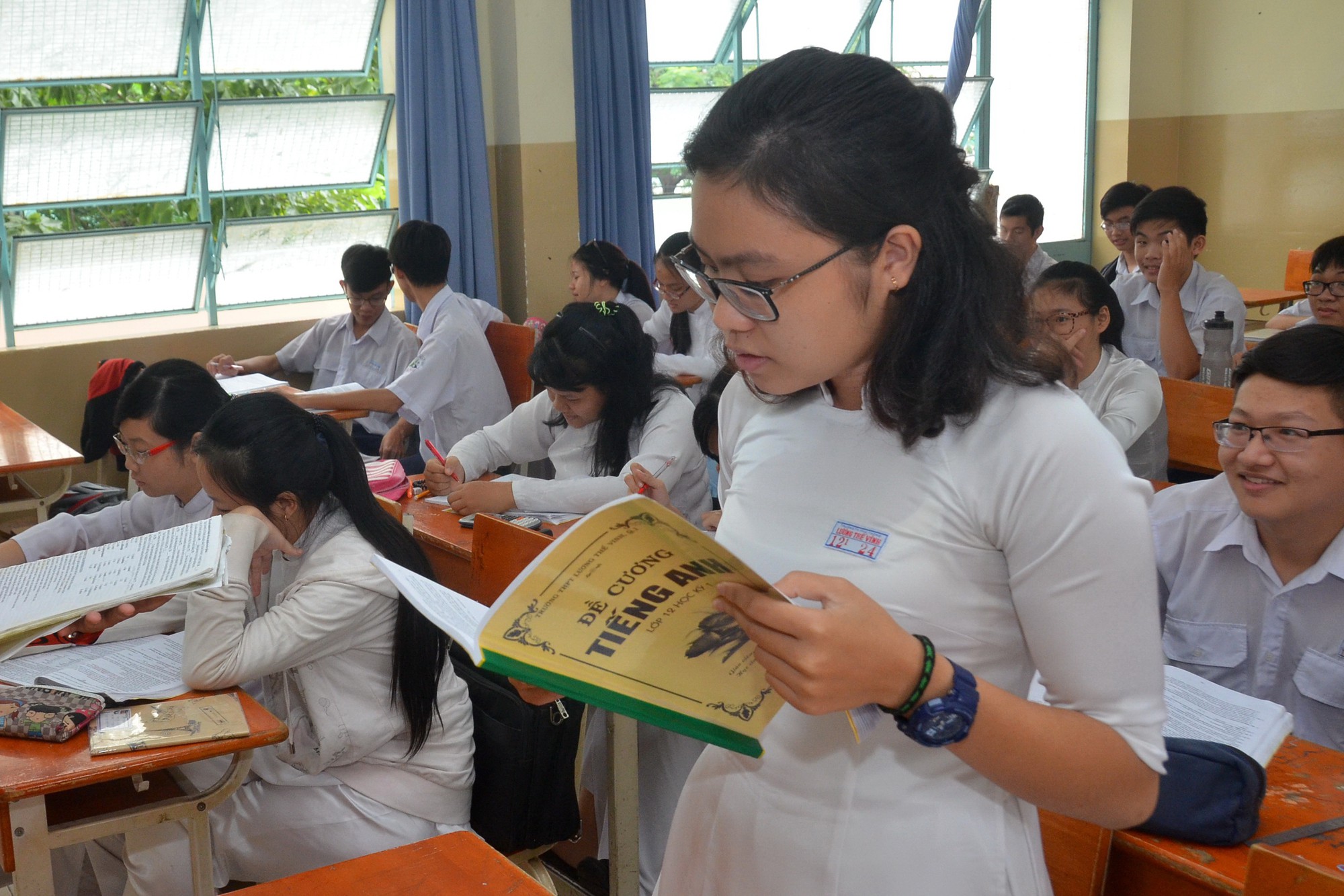 Lời khuyên trước lúc thi môn tiếng Anh THPT quốc gia - Ảnh 1. Lời khuyên trước khi thi môn tiếng Anh THPT quốc gia - Ảnh 1.