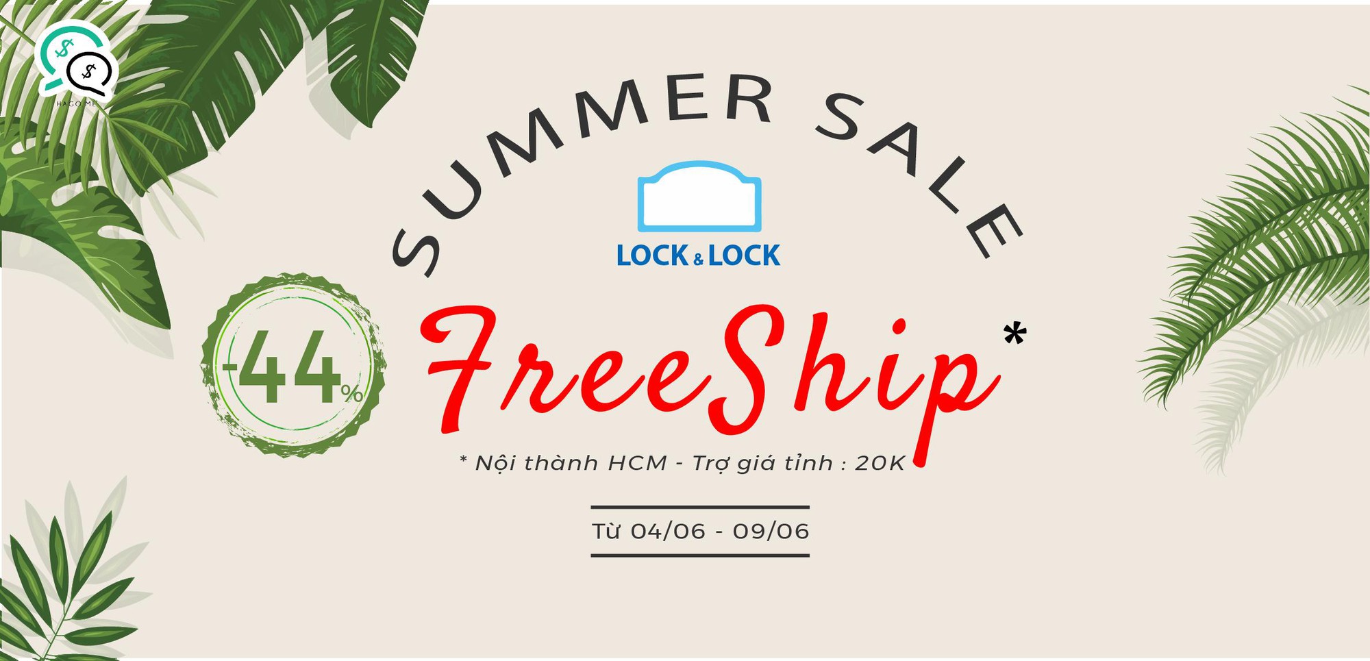 6 ngày vàng cùng Hago.me săn Lock&Lock siêu hot