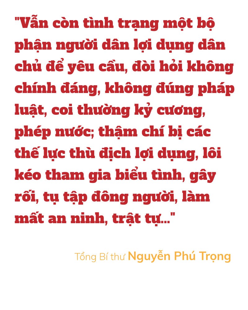 Tổng Bí thư Nguyễn Phú Trọng nói về dân chủ cơ sở - Ảnh 5.