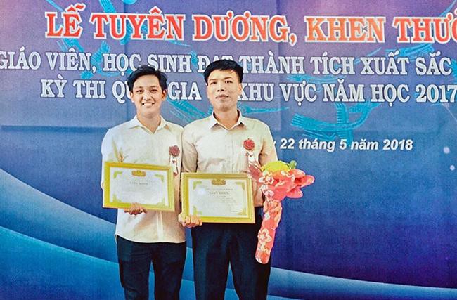 Học sinh giải Ba cấp quốc gia và dự án sx Thực phẩm sạch cho dân cư - Ảnh 1. Học sinh giải Ba cấp quốc gia và công trình s.xuất Thực phẩm sạch cho người dân - Ảnh 1.