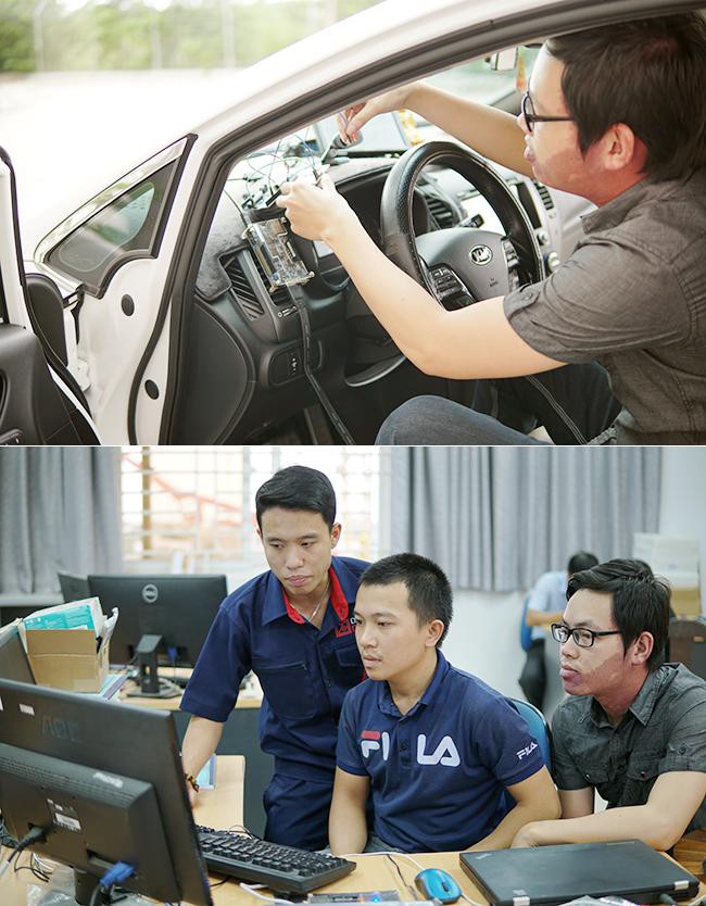 Sinh viên Duy Tân đoạt giải dự án xuất sắc trong cuộc thi Intel Innovative FPGA - Ảnh 2. Sinh viên Duy Tân đoạt giải công trình xuất sắc trong cuộc thi Intel Innovative FPGA - Ảnh 2.