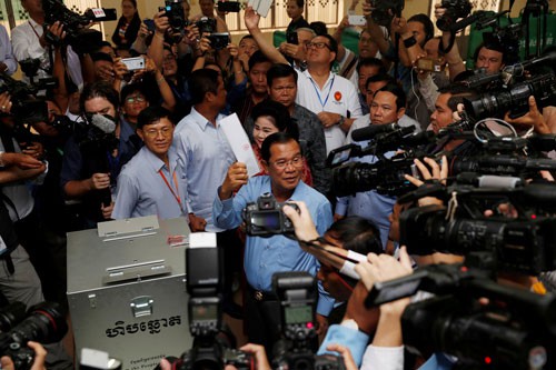 Cuộc đấu ngầm trong bầu cử Campuchia
