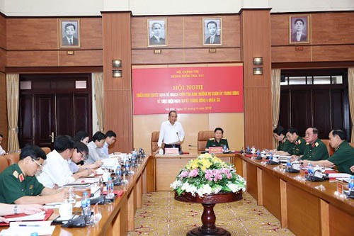 Bộ Chính trị kiểm tra đối với Ban Thường vụ Quân ủy Trung ương - Ảnh 1.